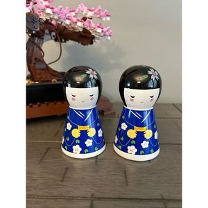 Kokeshi Dolls Salt and Pepper Shakers